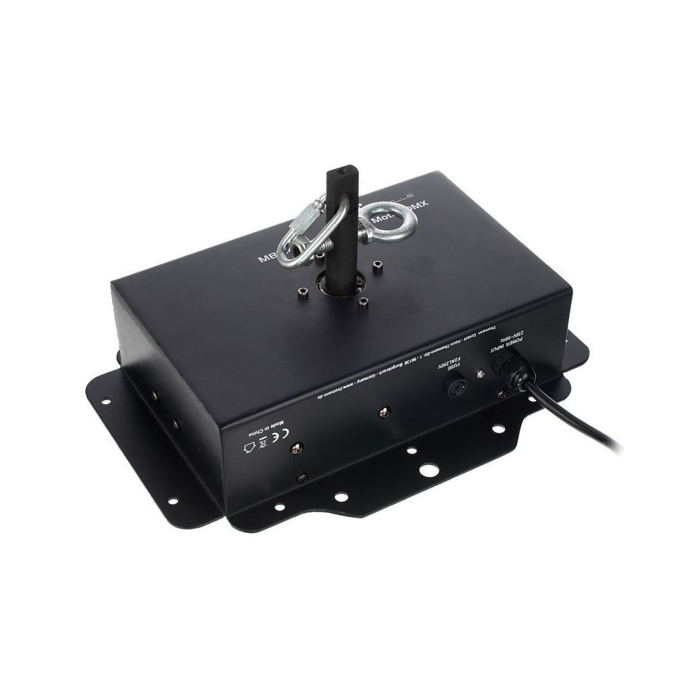 מנוע לכדור מראות Stairville עם DMX – לכדורים עד 100 ס״מ ו-35 ק״ג, 0.5–5 סיבובים לדקה (יבוא בלעדי) 3 מנוע כדור המראות עם DMX – מנוע לכדור מראות, תמונה 3