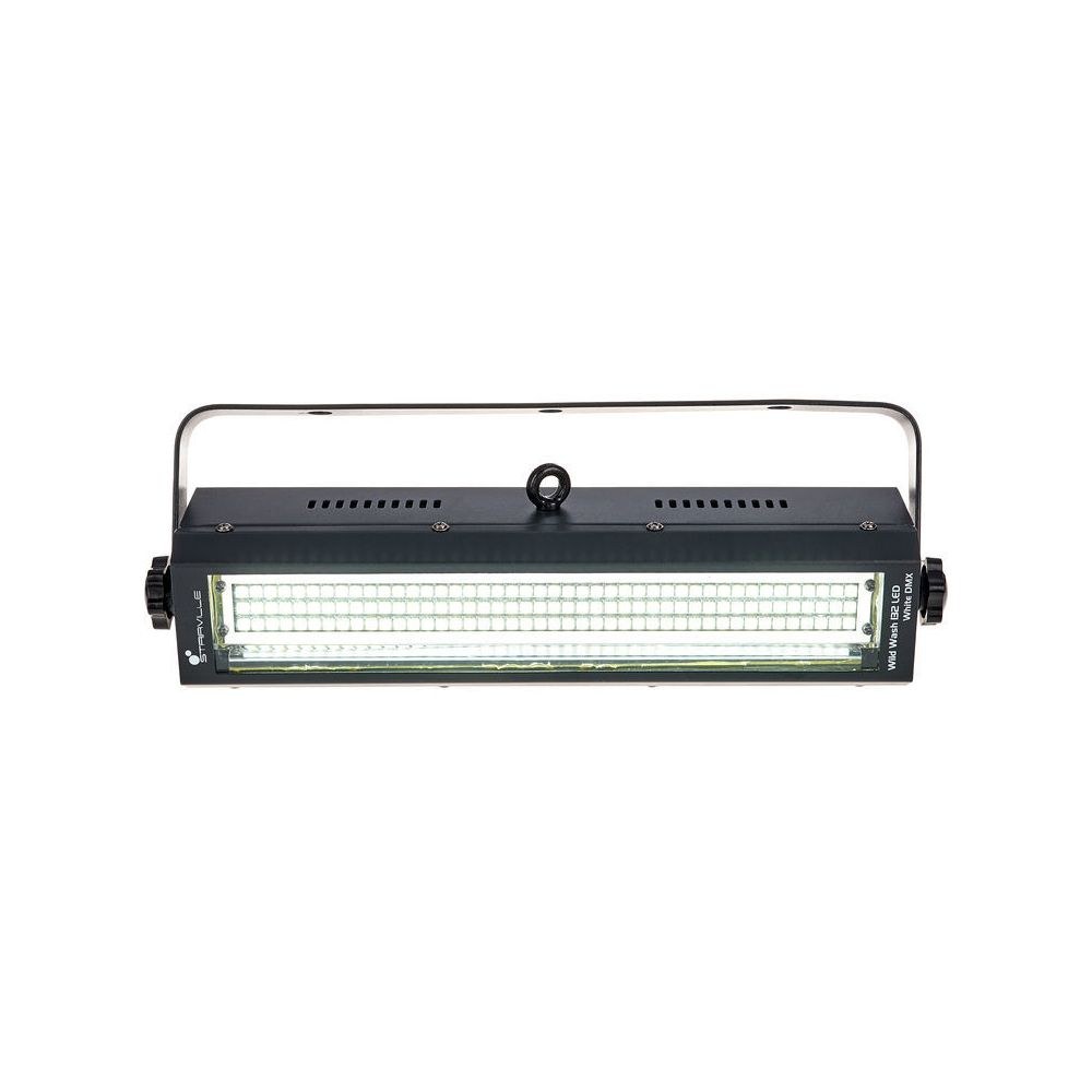 פנס לד רב-תכליתי Stairville Wild Wash 132 – 132 לדים בלבן קר, הצפה, בלינדר וסטרובו, DMX 2 ה-Wild Wash בלבן קר – פנס לד רב-תכליתי, תמונה 2