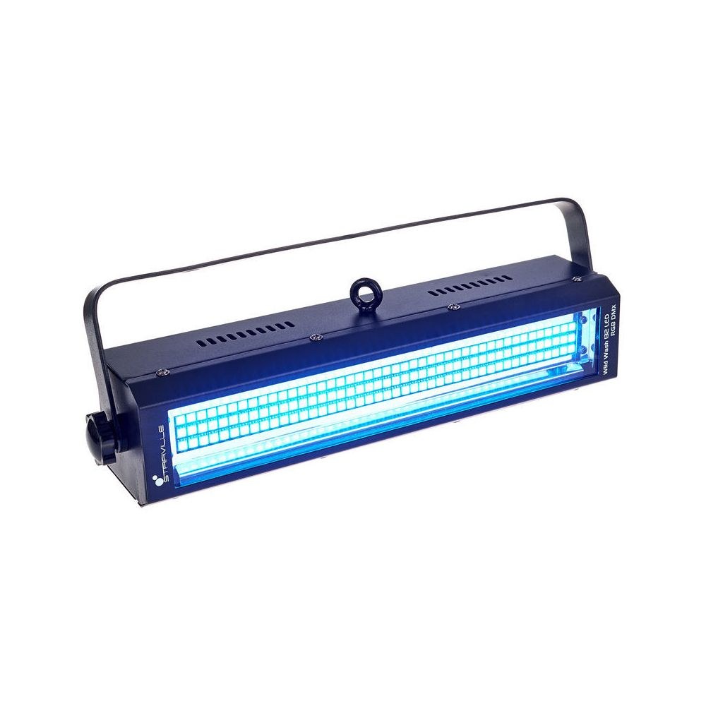 פנס לד RGB רב-תכליתי Stairville Wild Wash 132 – 132 לדים, הצפה, שטיפת קיר, בלינדר וסטרובו, DMX 3 ה-Wild Wash הצבעוני – פנס לד RGB רב-תכליתי, תמונה 3