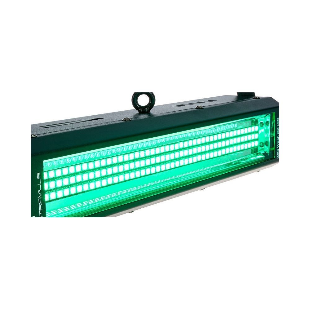 פנס לד RGB רב-תכליתי Stairville Wild Wash 132 – 132 לדים, הצפה, שטיפת קיר, בלינדר וסטרובו, DMX 7 ה-Wild Wash הצבעוני – פנס לד RGB רב-תכליתי, תמונה 7