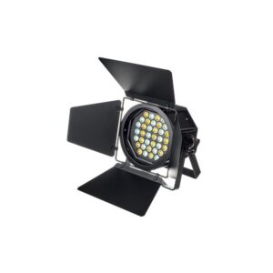 פנס תיאטרון לד Stairville עם לבן מתכוונן – 2800–6400K, 36×1W, דלתות ברן, ללא מאוורר (יבוא בלעדי)
