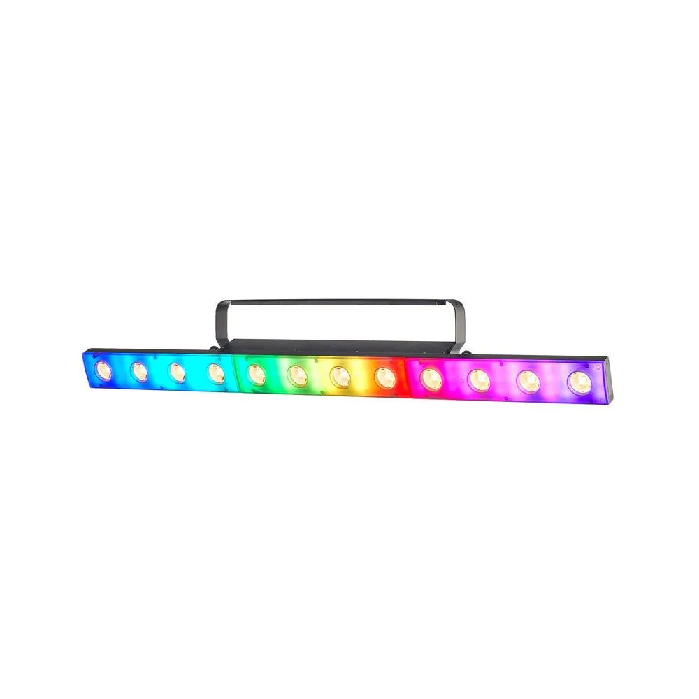 בר לד Varytec 1 מ׳ – 12 לדי Beam לבן חם ו-12 מקטעי RGB, DMX, מוזיקה, Power Twist 1 בר לד Varytec 1 מ׳ – 12 לדי Beam לבן חם ו-12 מקטעי RGB, DMX, מוזיקה, Power Twist