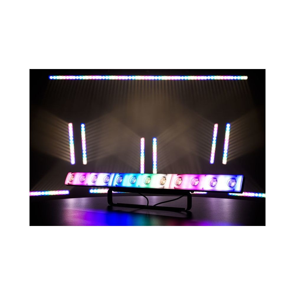 בר לד Varytec 1 מ׳ – 12 לדי Beam לבן חם ו-12 מקטעי RGB, DMX, מוזיקה, Power Twist 5 בר הלד המשולב – בר לד, תמונה 5