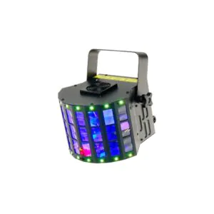אפקט דרבי לד עם לייזר Varytec Razor Derby – 48 קרניים, 16 לדי סטרובו, DMX, מוזיקה, כולל שלט