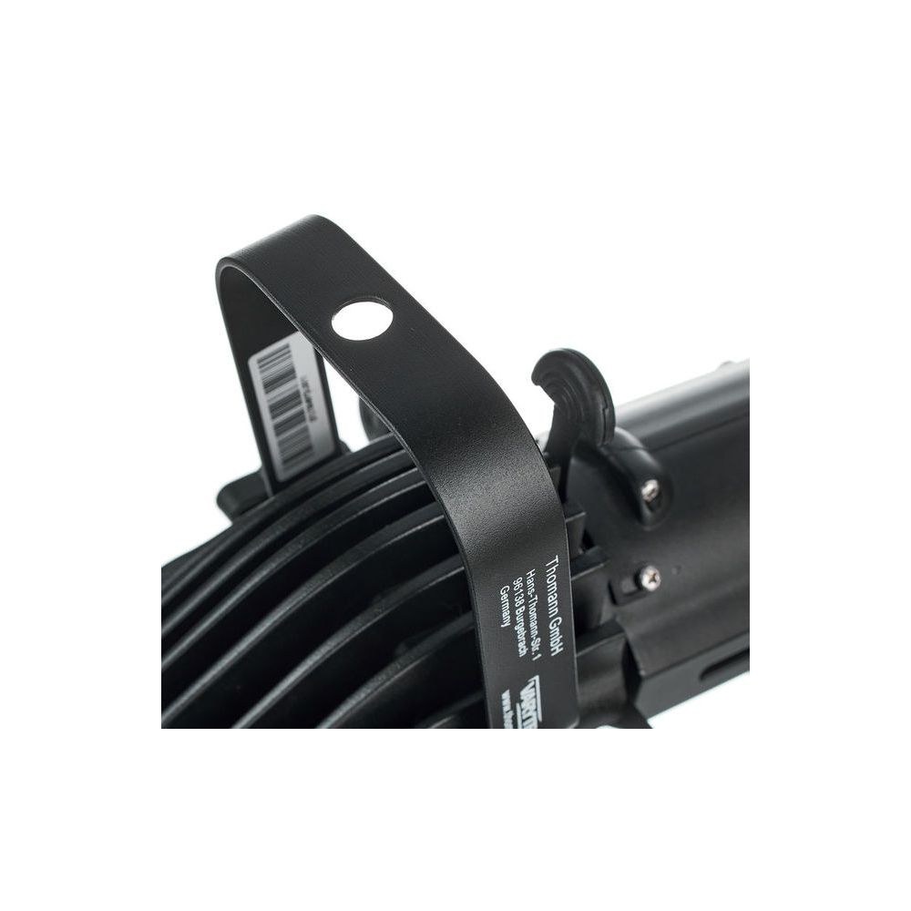 פנס פרופיל לד מיני IP65 Varytec – 20W לבן חם 3200K, זום ידני 15–30°, 4 שאטרים, מחזיק גובו 7 פנס הפרופיל המיני לחוץ – פנס פרופיל לד, תמונה 7