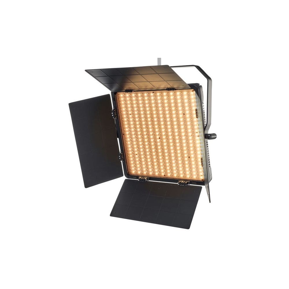 פאנל לד לצילום ולווידאו Varytec בי-קולור – 2800–8500K, CRI מעל 90, DMX, דלתות כלולות 1 פאנל לד לצילום ולווידאו Varytec בי-קולור – 2800–8500K, CRI מעל 90, DMX, דלתות כלולות