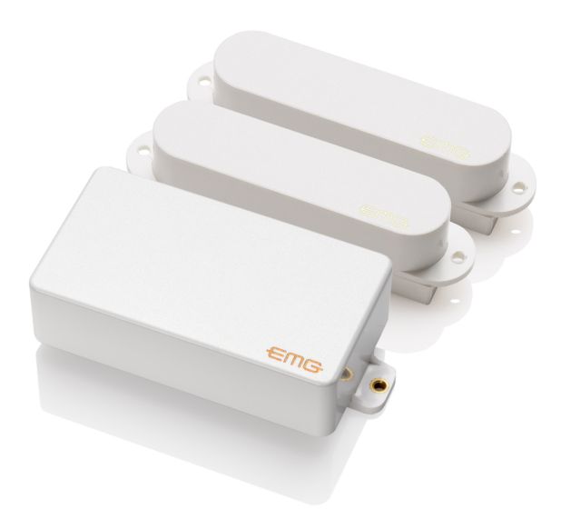סט פיקאפים לבן EMG-SA/SA/89 WH 1 סט פיקאפים לבן EMG-SA/SA/89 WH