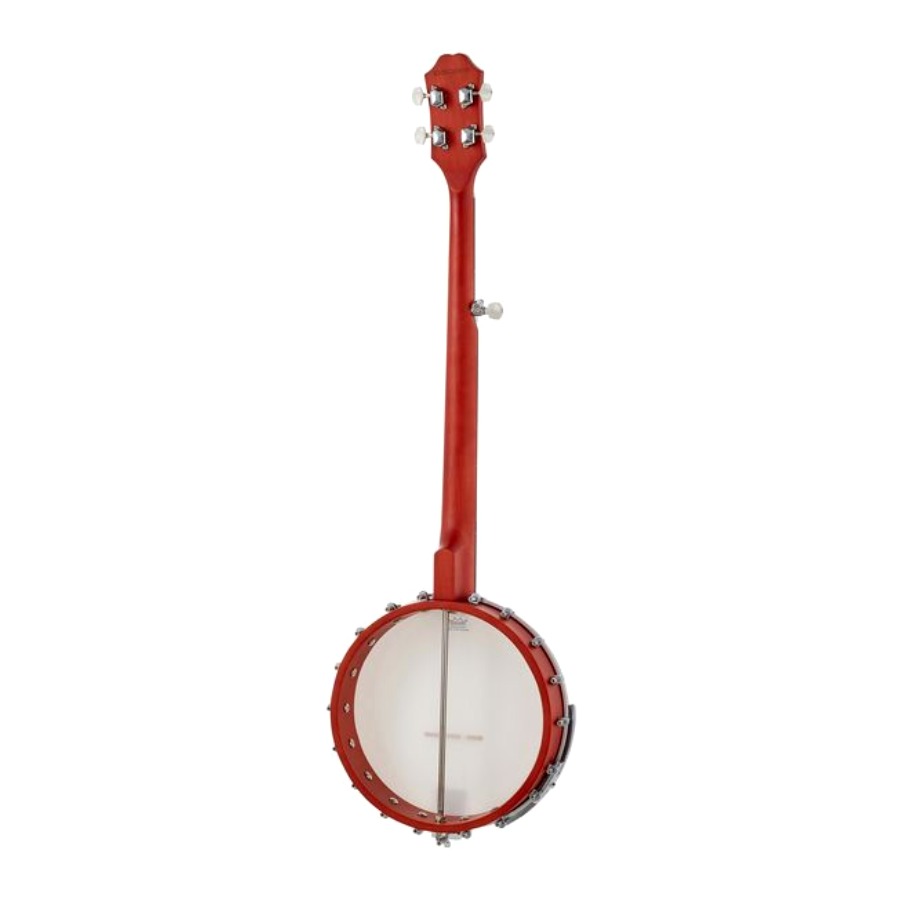 בנג'ו אפיפון Epiphone MB-100 — 5 מיתרים גב פתוח 5 בנג'ו אפיפון MB-100 — מבט אחורי, גב פתוח