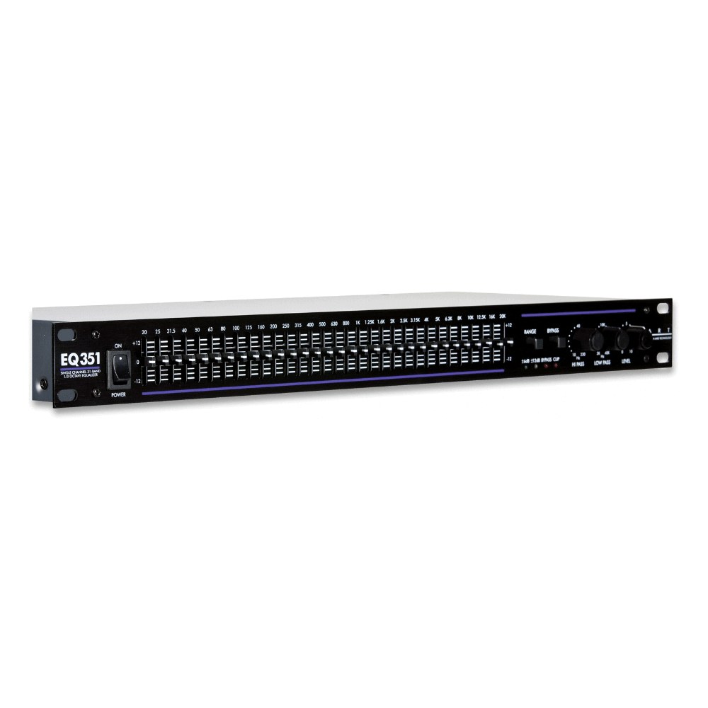 אקולייזר גרפי 31 פסים ART EQ351 – ערוץ יחיד, Constant-Q, מארז 19 אינץ׳ 1U 1 אקולייזר גרפי 31 פסים ART EQ351 במארז 19 אינץ׳