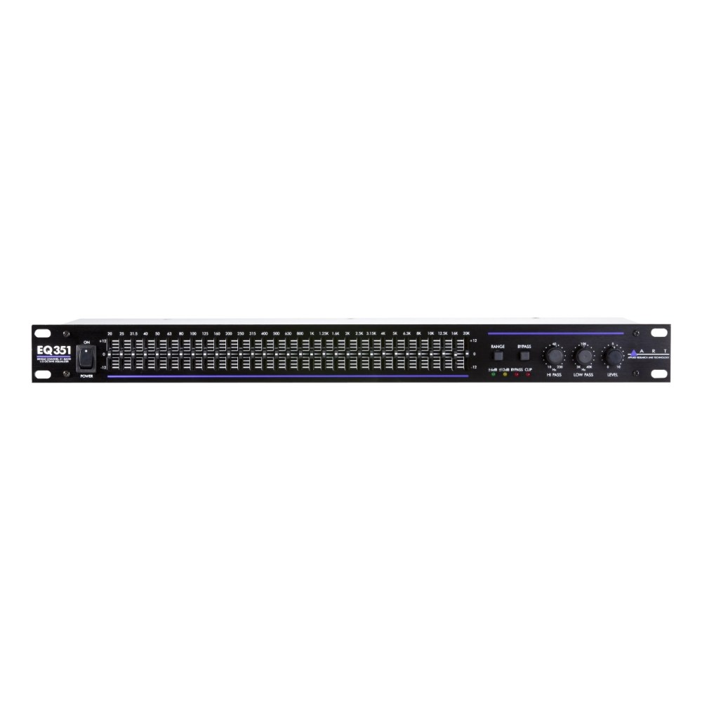אקולייזר גרפי 31 פסים ART EQ351 – ערוץ יחיד, Constant-Q, מארז 19 אינץ׳ 1U 3 אקולייזר גרפי 31 פסים ART EQ351 במארז 19 אינץ׳ – תמונה 3