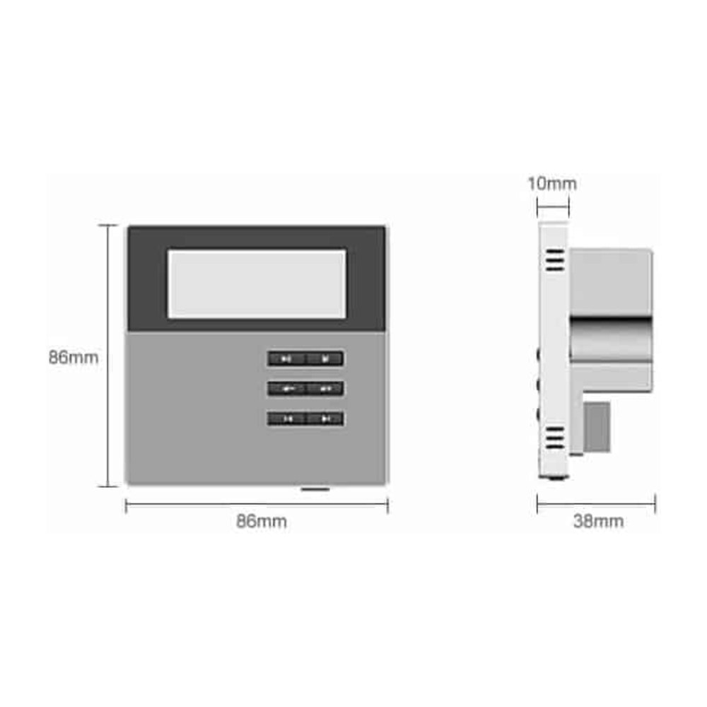 ערכת הגברה לבית ולעסק Polman M2B KIT – מגבר קיר ו-2 רמקולי תקרה 10W 3 ערכת הגברה Polman M2B KIT עם מגבר קיר וזוג רמקולי תקרה – תמונה 3