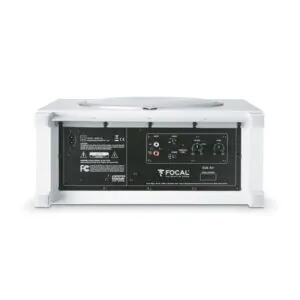 סאבוופר אלחוטי Focal Sub Air לבן – וופר 8 אינץ’, מגבר 150W, שטוח לתלייה על הקיר