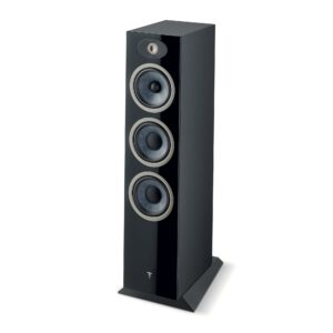 זוג רמקולים רצפתיים Focal Theva N°3 – תלת-דרכיים, 3 דרייברי Slatefiber 6.5 אינץ’
