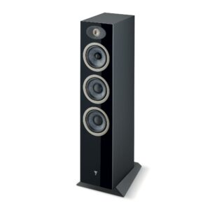 זוג רמקולים רצפתיים Focal Theva N°2 – תלת-דרכיים, Slatefiber וטוויטר TNF