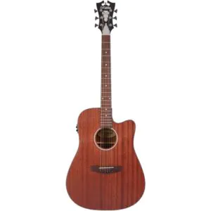 גיטרה אקוסטית מוגברת D’Angelico Premier Bowery LS מהגוני סאטן