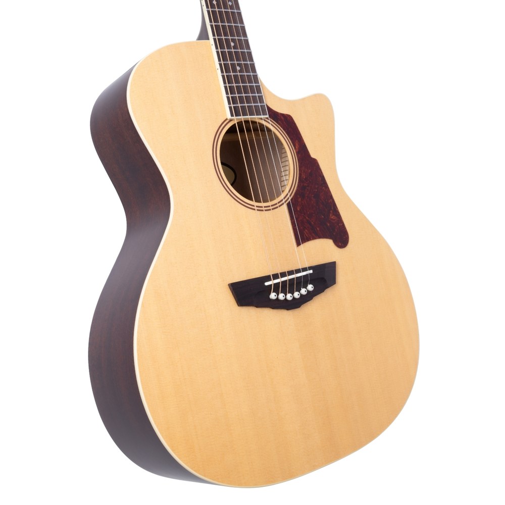 גיטרה אקוסטית מוגברת D'Angelico Premier Gramercy טבעי 3 גיטרה אקוסטית מוגברת D'Angelico Premier Gramercy טבעי – תמונה 3