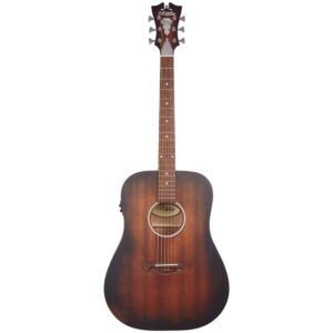 גיטרה אקוסטית מוגברת D’Angelico Premier Lexington LS Aged Mahogany