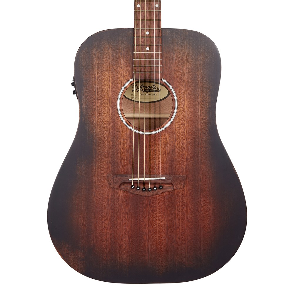גיטרה אקוסטית מוגברת D'Angelico Premier Lexington LS Aged Mahogany 2 גיטרה אקוסטית מוגברת D'Angelico Premier Lexington LS Aged Mahogany – תמונה 2