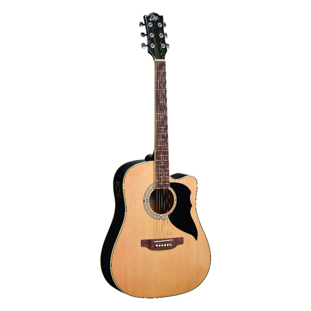 גיטרה אקוסטית מוגברת EKO Ranger CW EQ Natural – קאטאוויי, EQ 3 תחומים וטיונר 1 גיטרה אקוסטית מוגברת EKO Ranger CW EQ עם קאטאוויי בגימור Natural