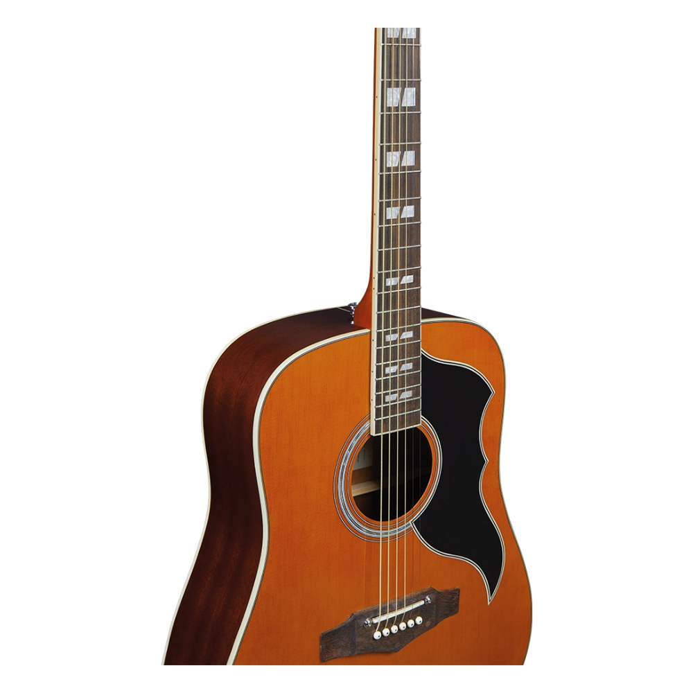 גיטרה אקוסטית EKO Ranger VI VR Natural Top Stained – Dreadnought בסגנון וינטג׳ 3 גיטרה אקוסטית EKO Ranger VI VR בגימור Natural Top Stained – תמונה 3