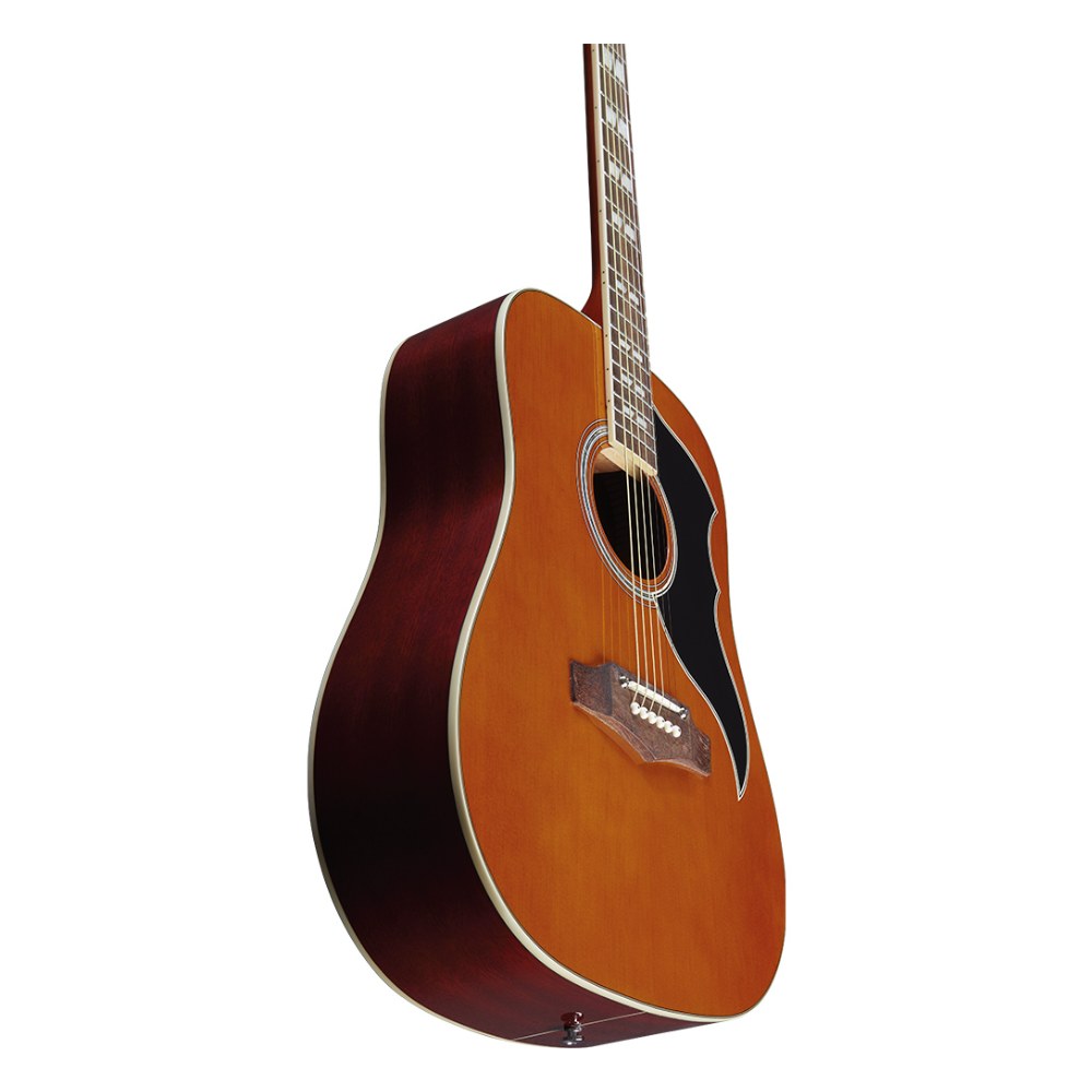 גיטרה אקוסטית EKO Ranger VI VR Natural Top Stained – Dreadnought בסגנון וינטג׳ 4 גיטרה אקוסטית EKO Ranger VI VR בגימור Natural Top Stained – תמונה 4
