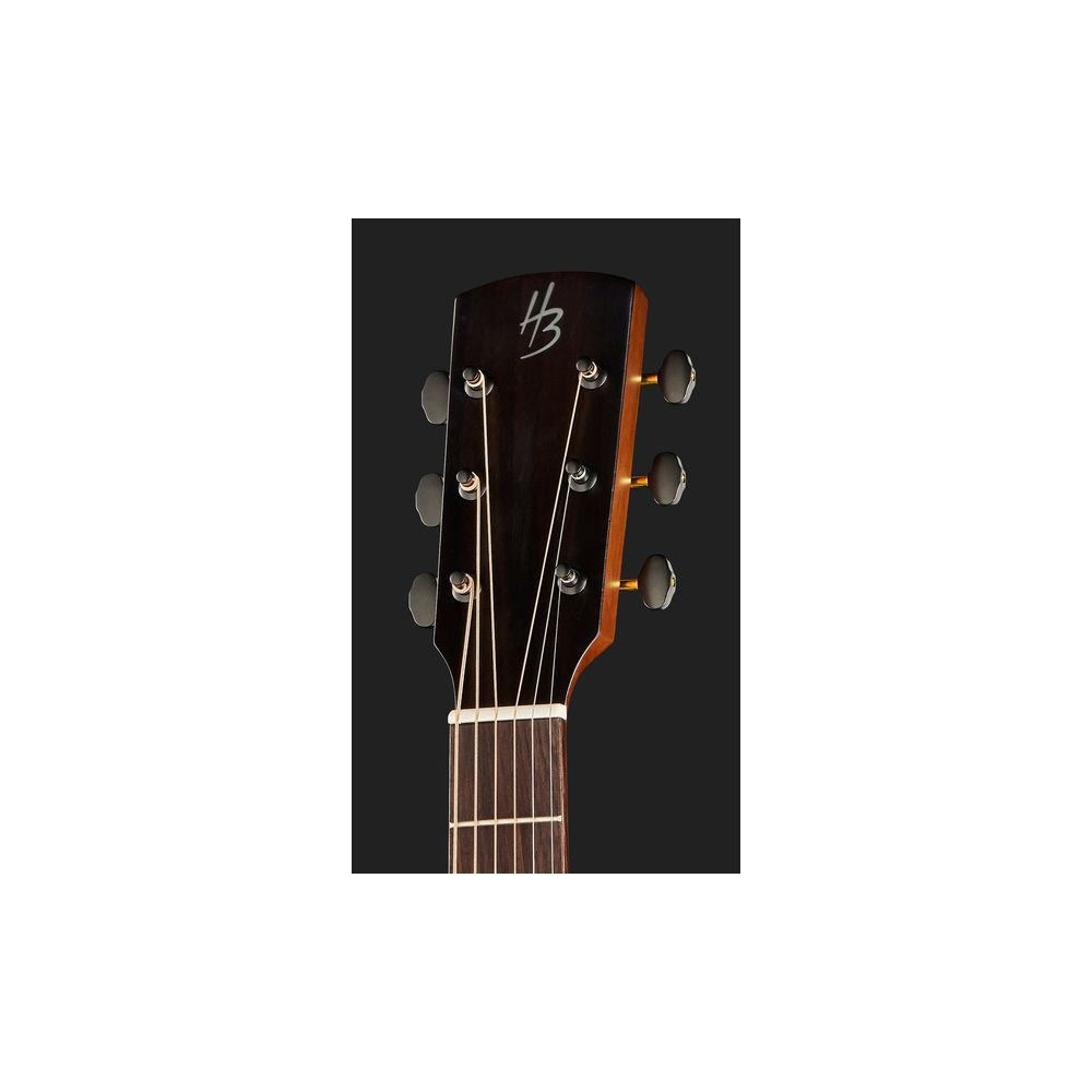 גיטרה אקוסטית Harley Benton All Solid בגוף אורקסטרה – אשוח סיטקה ורוזווד מלאים, משענת יד, טבעי (יבוא בלעדי) 6 גיטרת ה-All Solid הטבעית של Harley Benton – גיטרה אקוסטית, תמונה 6