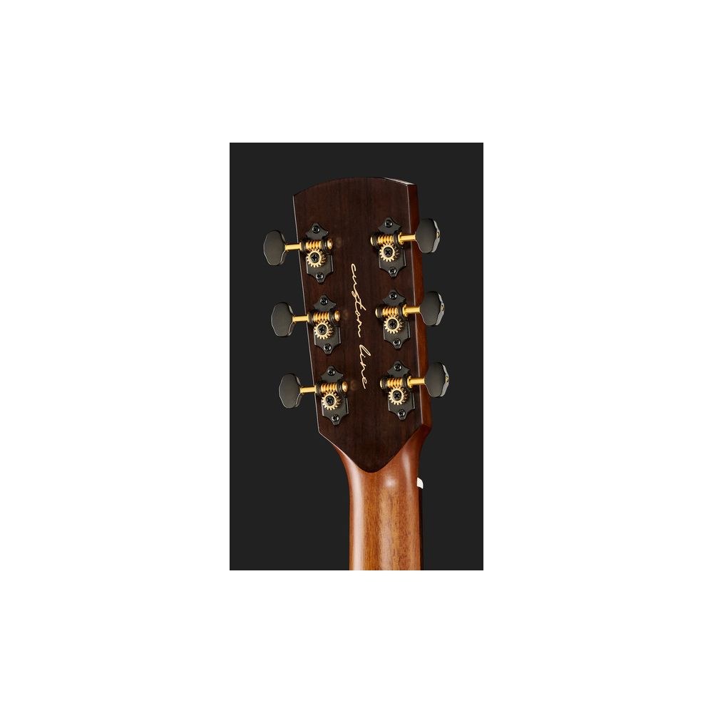 גיטרה אקוסטית Harley Benton All Solid בגוף אורקסטרה – אשוח סיטקה ורוזווד מלאים, משענת יד, טבעי (יבוא בלעדי) 7 גיטרת ה-All Solid הטבעית של Harley Benton – גיטרה אקוסטית, תמונה 7