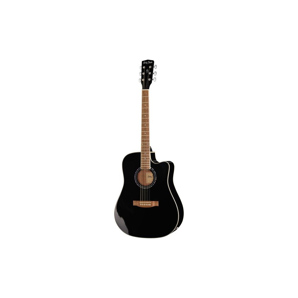 גיטרה אקוסטית מוגברת Harley Benton דרדנוט – קאטאוויי, EQ 4 ערוצים, שחור מבריק (יבוא בלעדי) 1 גיטרה אקוסטית מוגברת Harley Benton דרדנוט – קאטאוויי, EQ 4 ערוצים, שחור מבריק
