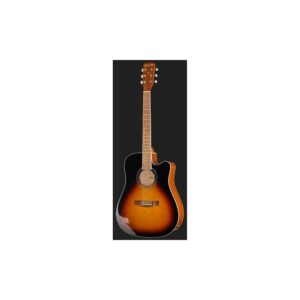 גיטרה אקוסטית מוגברת Harley Benton דרדנוט עם קאטאווי – EQ 4 ערוצים, טופ אשוח, סאנברסט וינטג׳ (יבוא בלעדי)