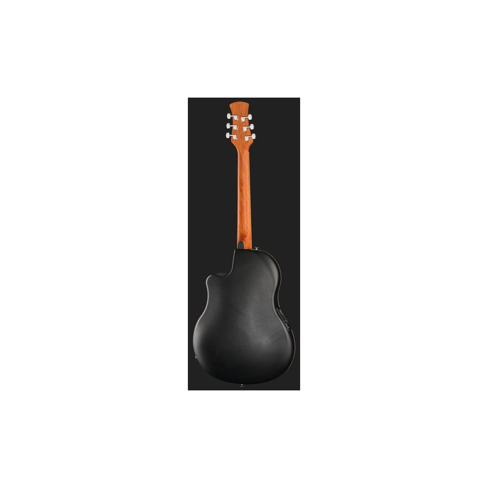 גיטרה אקוסטית מוגברת Harley Benton עם גב קערה – קאטאוויי, EQ 3 ערוצים, שחור מבריק (יבוא בלעדי) 3 גיטרת גב הקערה של Harley Benton – גיטרה אקוסטית מוגברת, תמונה 3