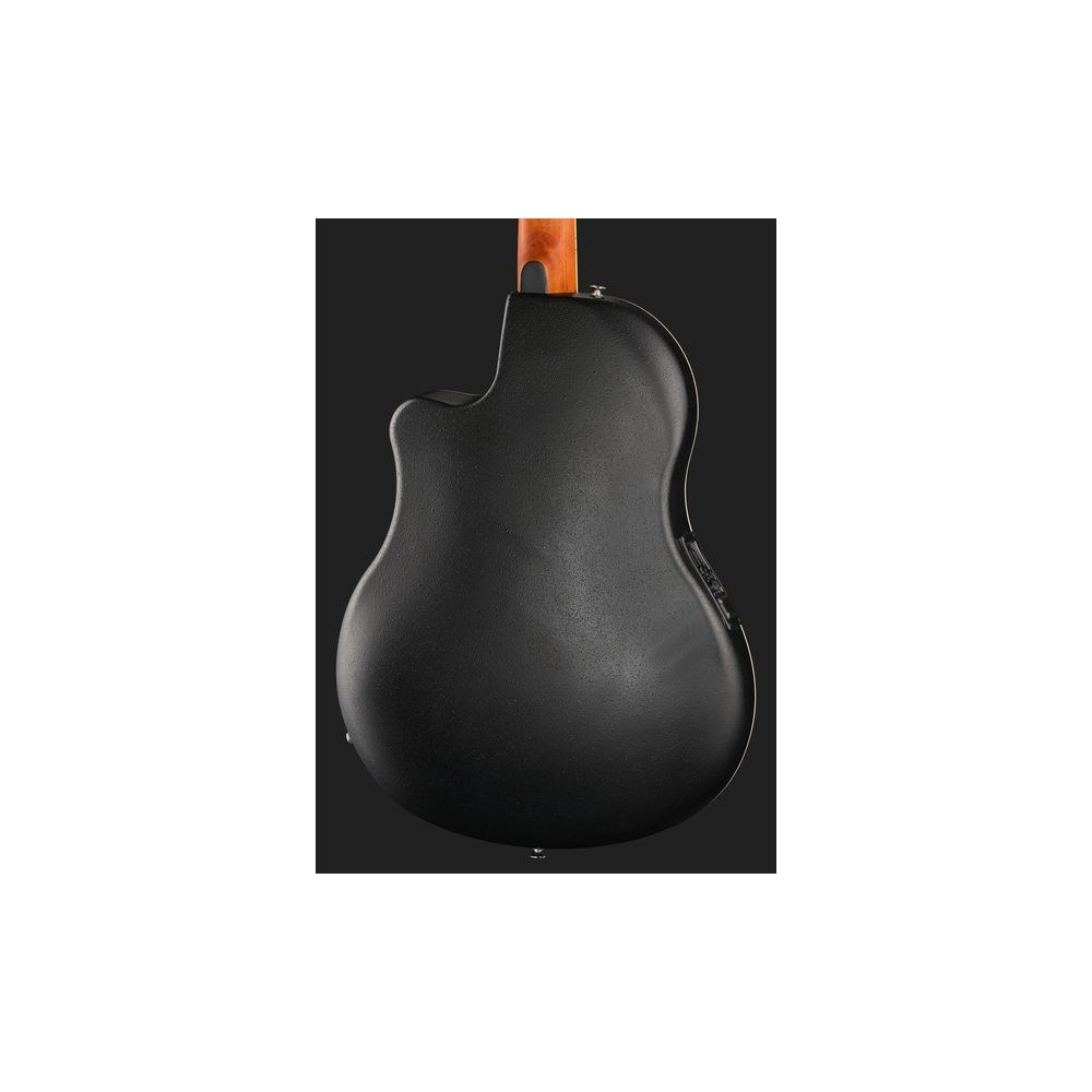 גיטרה אקוסטית מוגברת Harley Benton עם גב קערה – קאטאוויי, EQ 3 ערוצים, שחור מבריק (יבוא בלעדי) 5 גיטרת גב הקערה של Harley Benton – גיטרה אקוסטית מוגברת, תמונה 5