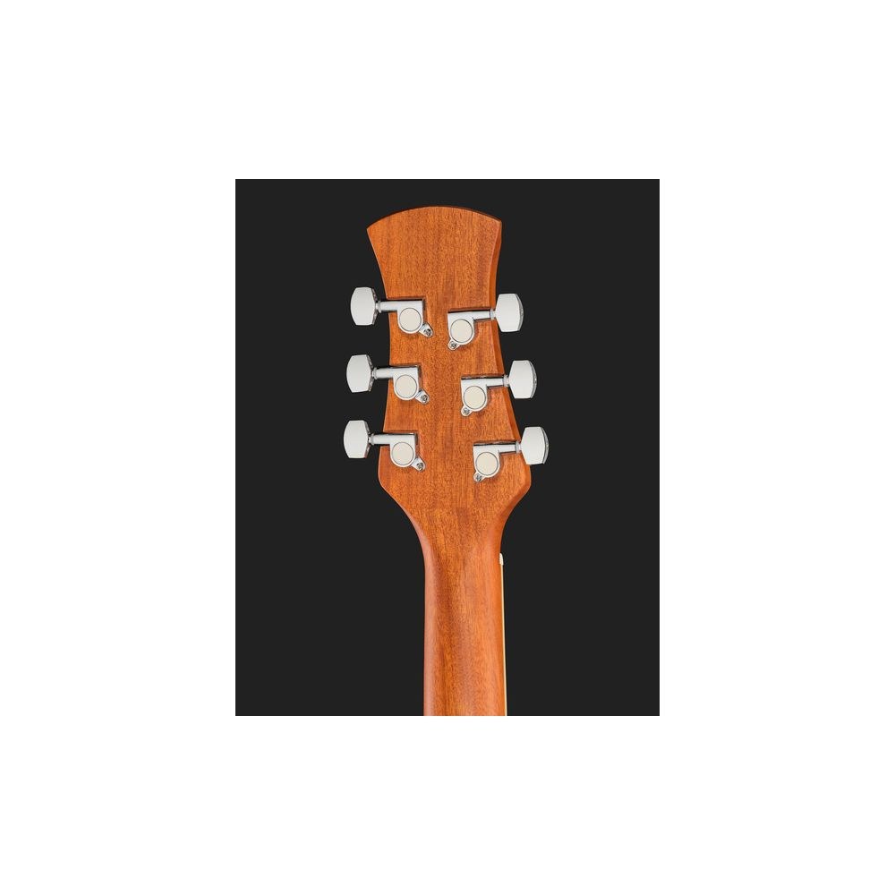 גיטרה אקוסטית מוגברת Harley Benton עם גב קערה – קאטאוויי, EQ 3 ערוצים, שחור מבריק (יבוא בלעדי) 7 גיטרת גב הקערה של Harley Benton – גיטרה אקוסטית מוגברת, תמונה 7
