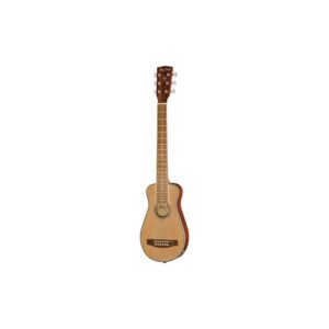 גיטרה אקוסטית מוגברת למסעות Harley Benton – אורך 84.5 ס״מ, כ-1 ק״ג, EQ דו-ערוצי, כולל תיק (יבוא בלעדי)