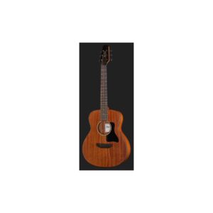 גיטרת מסע אקוסטית Harley Benton – מיני גרנד סימפוני, מהגוני, סקייל 596 מ״מ, כולל תיק (יבוא בלעדי)