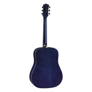 גיטרה אקוסטית כחולה EKO Ranger 6 Blue Sunburst – Dreadnought וינטג׳ למתחילים