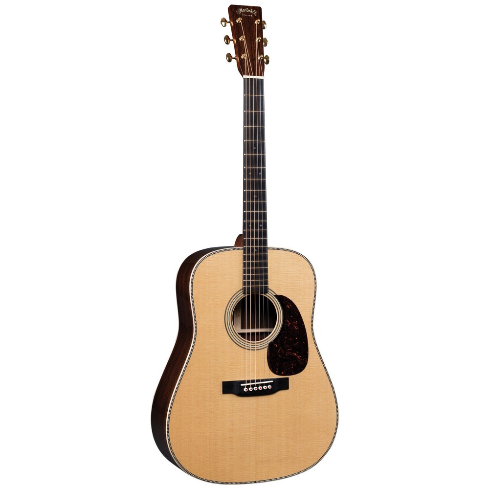 גיטרה אקוסטית מוגברת Martin D-28E Modern Deluxe כולל ארגז 1 גיטרה אקוסטית מוגברת Martin D-28E Modern Deluxe כולל ארגז