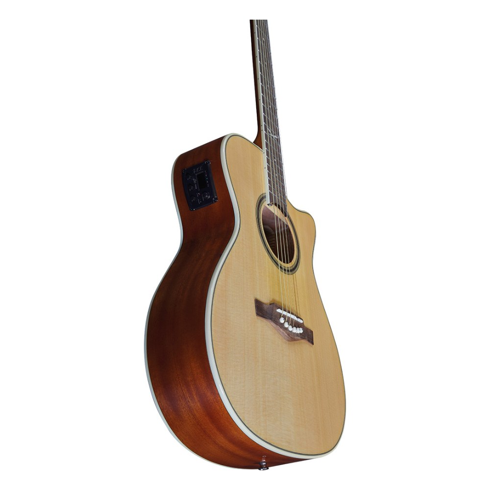 גיטרה אקוסטית מוגברת EKO NXT A100ce Natural – Auditorium עם קאטאוויי ו-EQ 3 תחומים 4 גיטרה אקוסטית מוגברת EKO NXT A100ce עם קאטאוויי בגימור Natural טבעי – תמונה 4