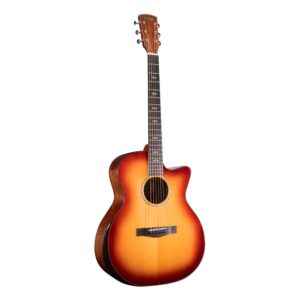 גיטרה אקוסטית מוגברת Queen B950 – עץ קואה מלא עם פיקאפ Fishman SON CL-3