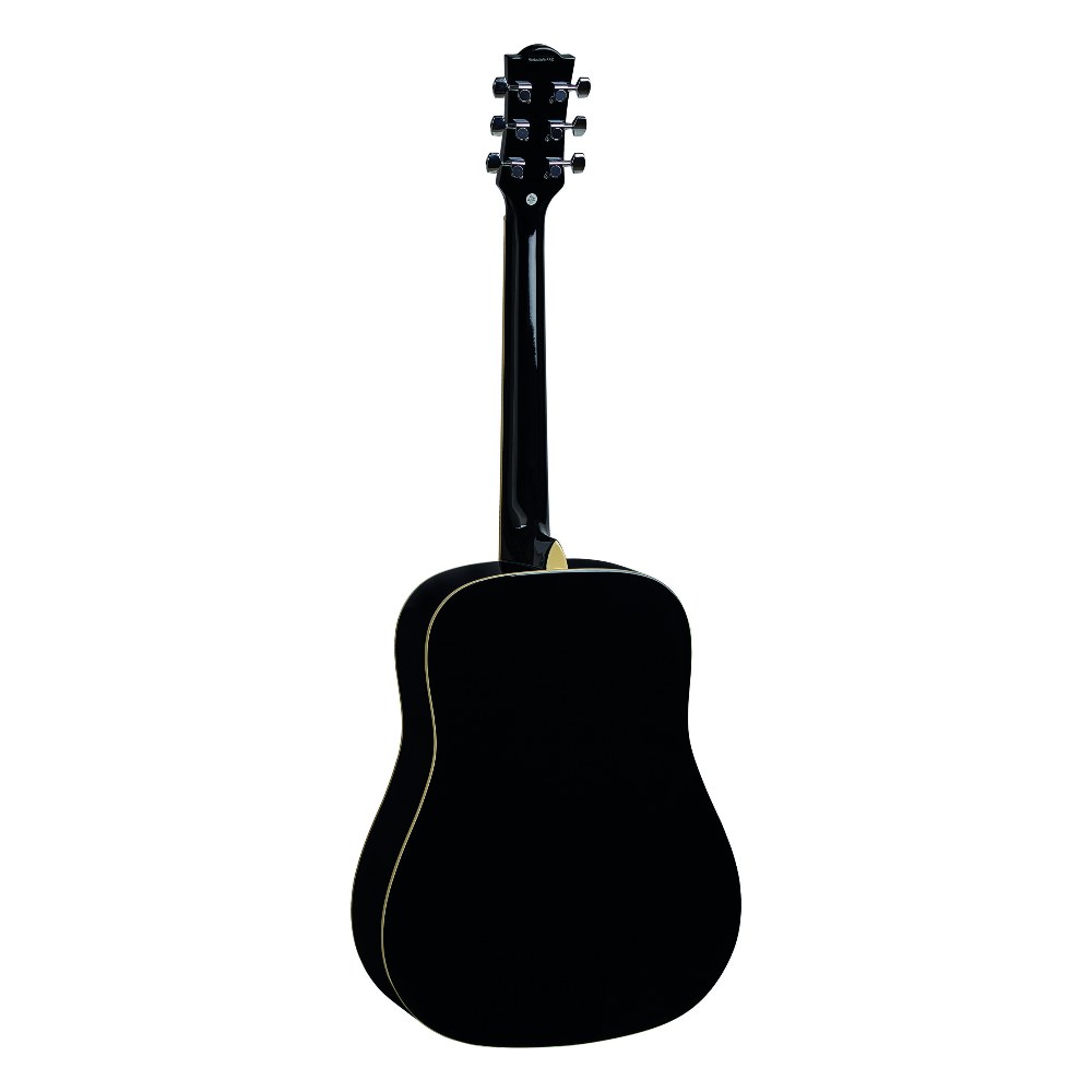 גיטרה אקוסטית שחורה EKO Ranger 6 Black – לנגינה ולליווי שירה בבית 2 גיטרה אקוסטית שחורה EKO Ranger 6 Black – תמונה 2