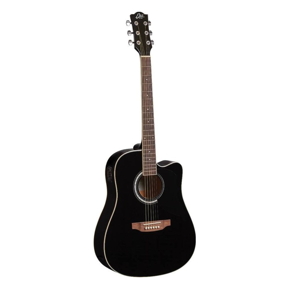 גיטרה אקוסטית מוגברת שחורה EKO Ranger CW EQ Black – קאטאוויי ופרה-אמפ EKO SE30 1 גיטרה אקוסטית מוגברת שחורה EKO Ranger CW EQ Black עם קאטאוויי