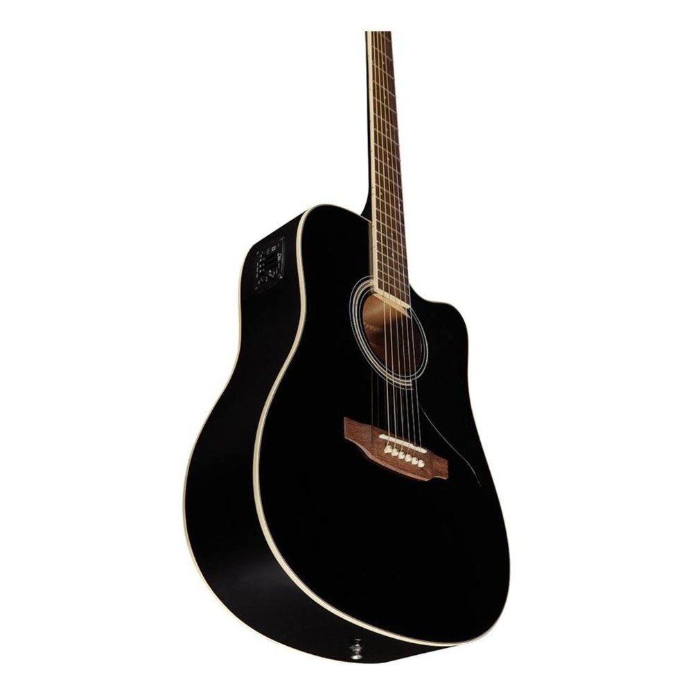 גיטרה אקוסטית מוגברת שחורה EKO Ranger CW EQ Black – קאטאוויי ופרה-אמפ EKO SE30 4 גיטרה אקוסטית מוגברת שחורה EKO Ranger CW EQ Black עם קאטאוויי – תמונה 4