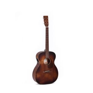 גיטרה אקוסטית מוגברת SIGMA 000M-15E Aged – מהגוני מלא