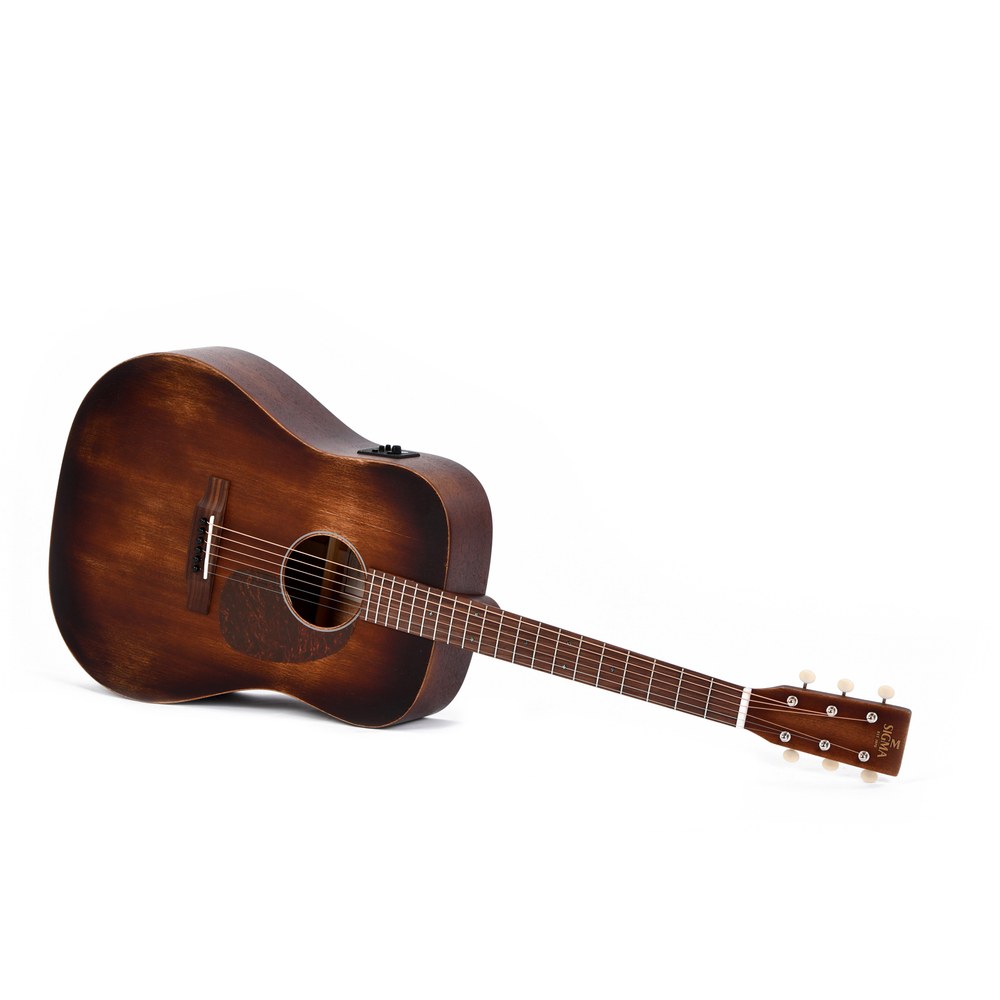 גיטרה אקוסטית מוגברת SIGMA DM-15E Aged – מהגוני מלא 2 גיטרה אקוסטית מוגברת SIGMA DM-15E Aged – תמונה 2