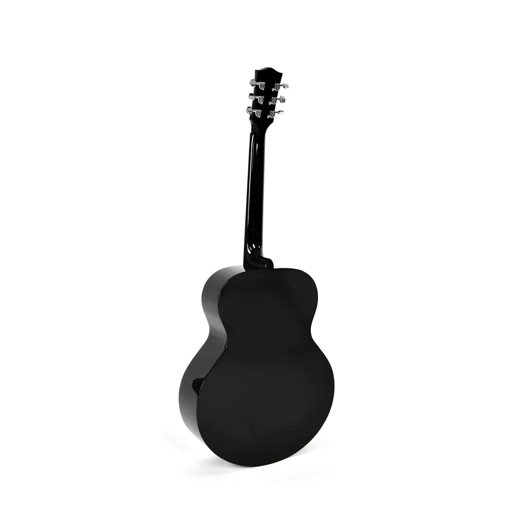גיטרה אקוסטית ג׳מבו מוגברת SIGMA GJM-1E שחורה 3 גיטרה אקוסטית ג׳מבו מוגברת SIGMA GJM-1E שחורה – תמונה 3