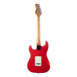גיטרה חשמלית אדומה EKO ST-300 Fiesta Red – סטרט עם טרמולו ו-3 פיקאפים Single Coil