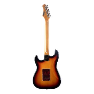 גיטרה חשמלית EKO ST-300 Sunburst – סטרט קלאסי עם 22 סריגים ו-3 פיקאפים Single Coil