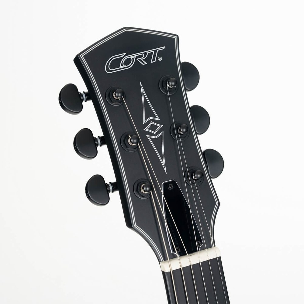 גיטרה חשמלית CORT CR300MT שחור סאטן – 2 המבקרים, צוואר מודבק 6 גיטרה חשמלית CORT CR300MT שחור סאטן – תמונה 6