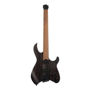 גיטרה חשמלית ללא ראש CORT Space G6MS Trans Black כולל נרתיק