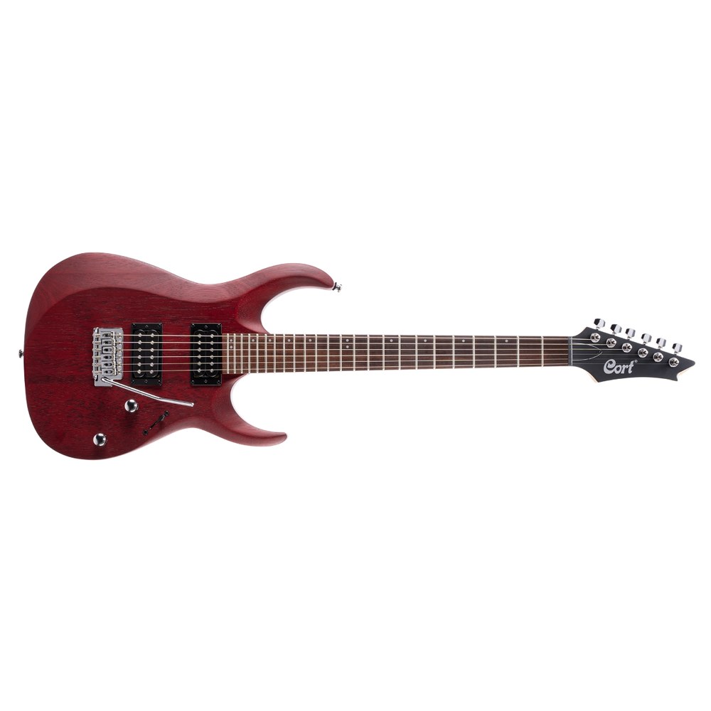 גיטרה חשמלית CORT X100 Open Pore Black Cherry – 2 המבקרים 1 גיטרה חשמלית CORT X100 Open Pore Black Cherry – 2 המבקרים