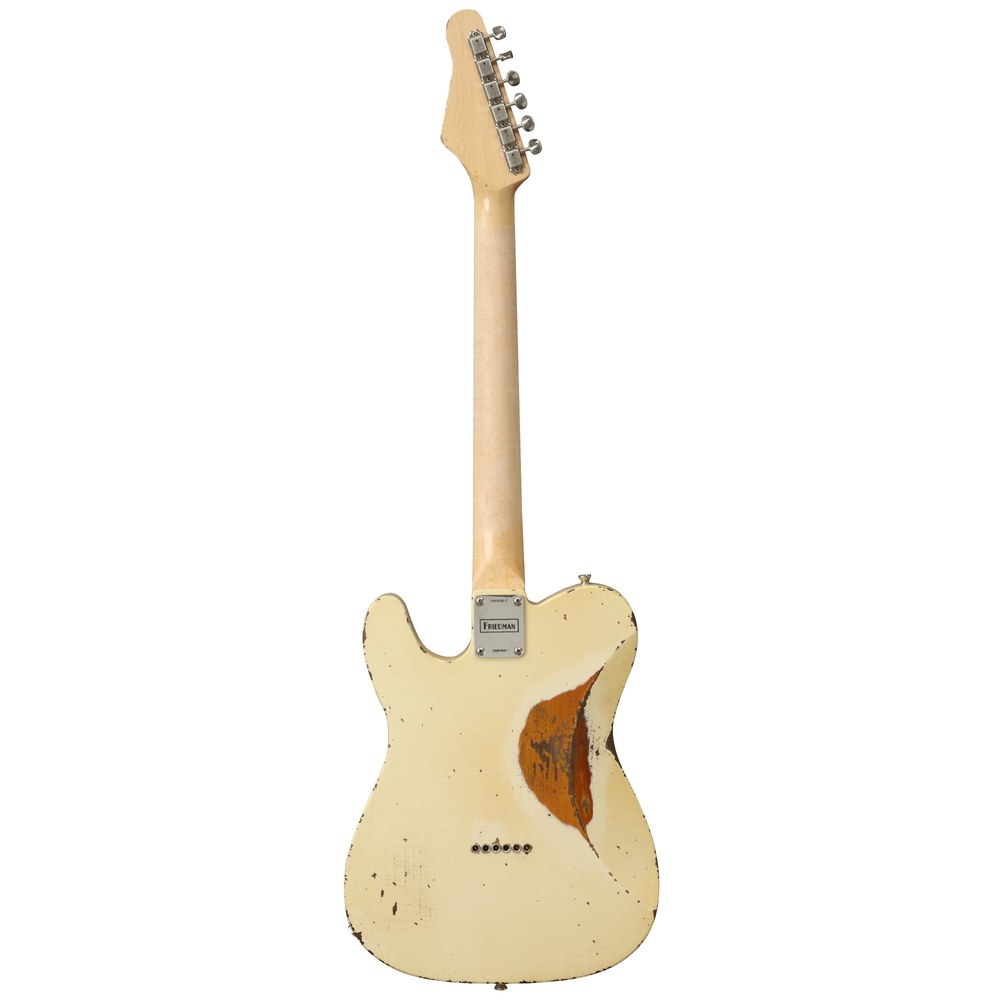 גיטרה חשמלית Friedman Vintage-T לבנה עם נקודות שחורות כולל ארגז 5 גיטרה חשמלית Friedman Vintage-T לבנה עם נקודות שחורות כולל ארגז – תמונה 5